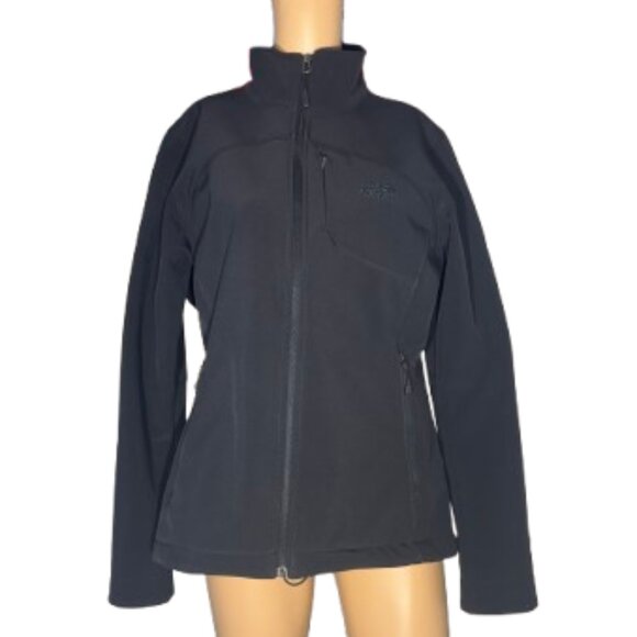 The North Face Jackets & Blazers - The North Face Black Windwall Soft Shell Jacket Large